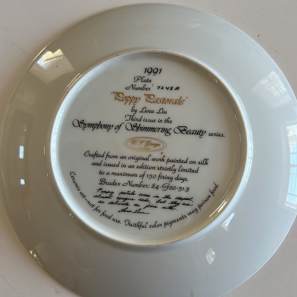 W.J. George “Poppy Pastorale” - Picture 2 of 4